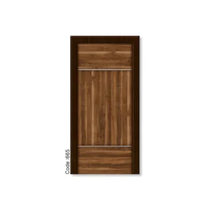 Dual Panel Premium Lamination German Door - Code SK 665