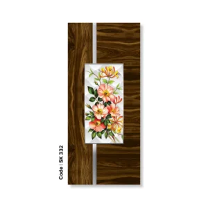Bloom Art Lamination German Door – Code SK 332