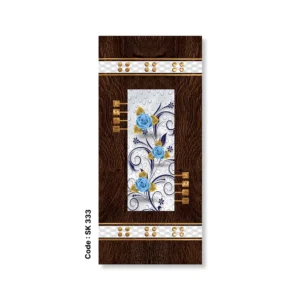 Blue Rose Lamination German Door – Code SK 333
