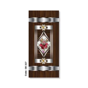 Crystal Frame Lamination German Door – Code SK 327