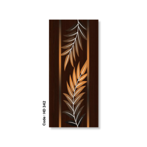 Elegant Leaf Trail Laminated HD Door – Code HD 342