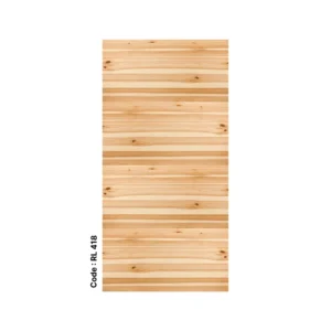 Light Pine Panel Digital WPC Door – Code RL 418