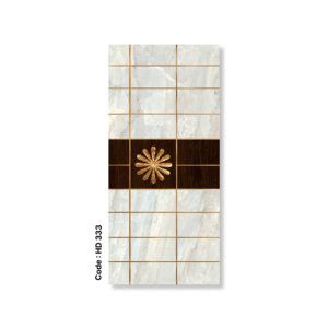 Marble Grid Accent Laminated HD Door – Code HD 333