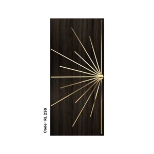 Midnight Sunburst Digital WPC Door – Code RL 236