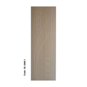 Minimal Groove WPC Bathroom Door – Code RL GMS 1