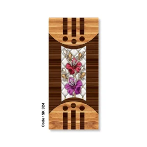 Orchid Crest Lamination German Door – Code SK 324