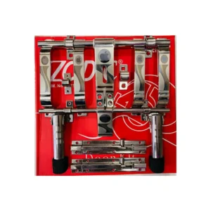 Premium Stainless Steel Aldrop Door Kit – Wave Design Double Door Kit