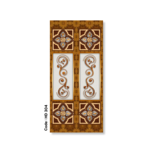 Royal Floral Scroll Laminated HD Door – Code HD 304