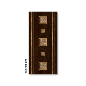 Royal Medallion Stripe Laminated HD Door – Code HD 376