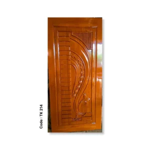 Wave Accent Teak Door – Code TK 214