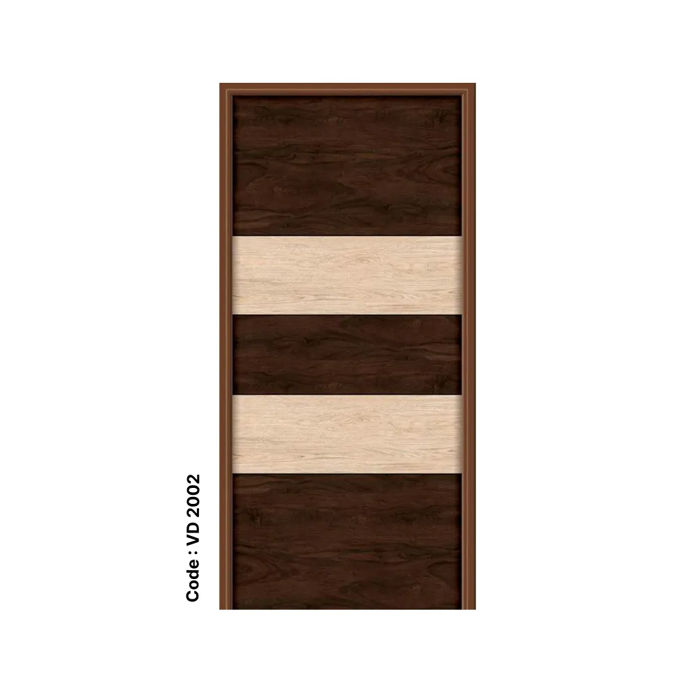 Dual Tone Horizontal Laminated Grooving Door – Code VD 2002