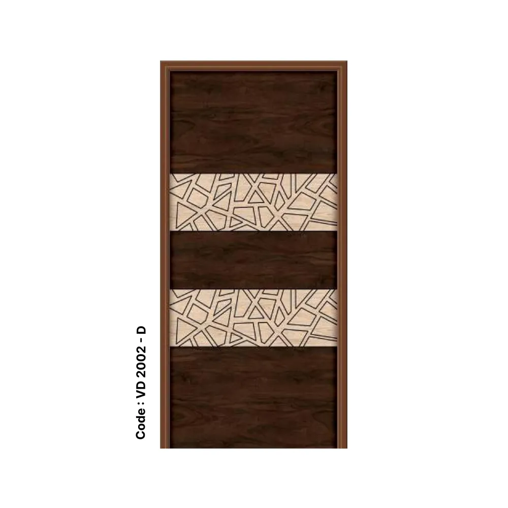 Dual Tone Horizontal Laminated Grooving Door – Code VD 2002 - Image 5