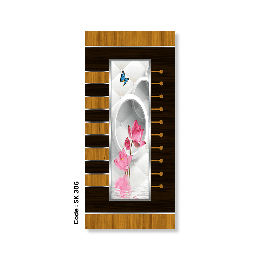Lotus View Lamination German Door – Code SK 306