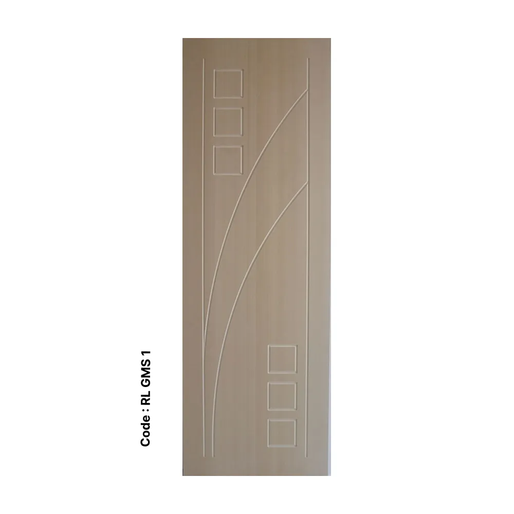 Minimal Groove WPC Bathroom Door – Code RL GMS 1