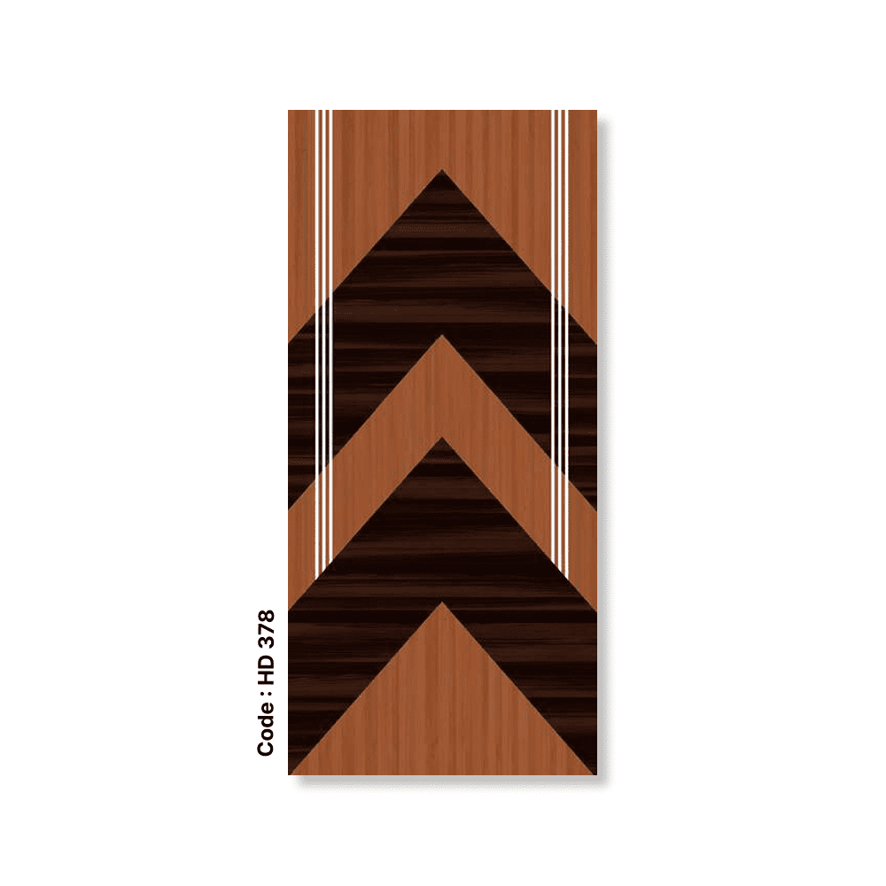 Modern Chevron Laminated HD Door – Code HD 378