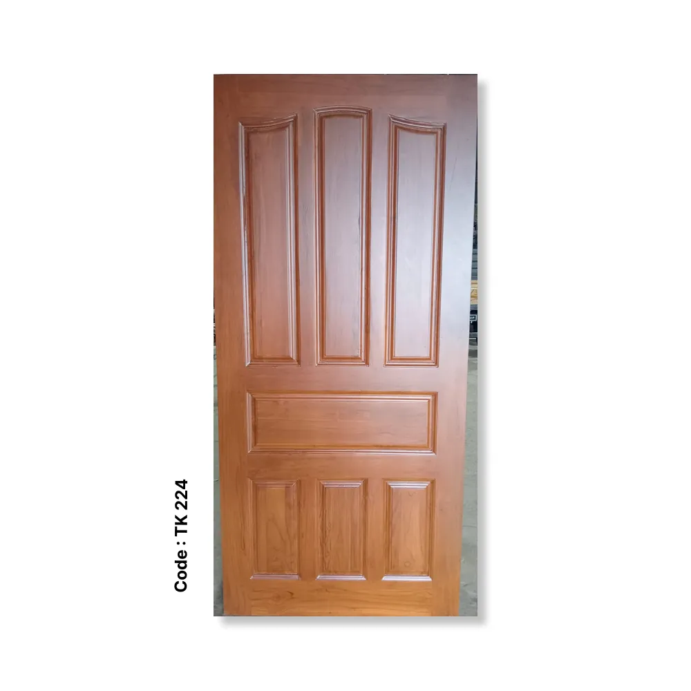 Premium Teak Panel Door – Code TK 224