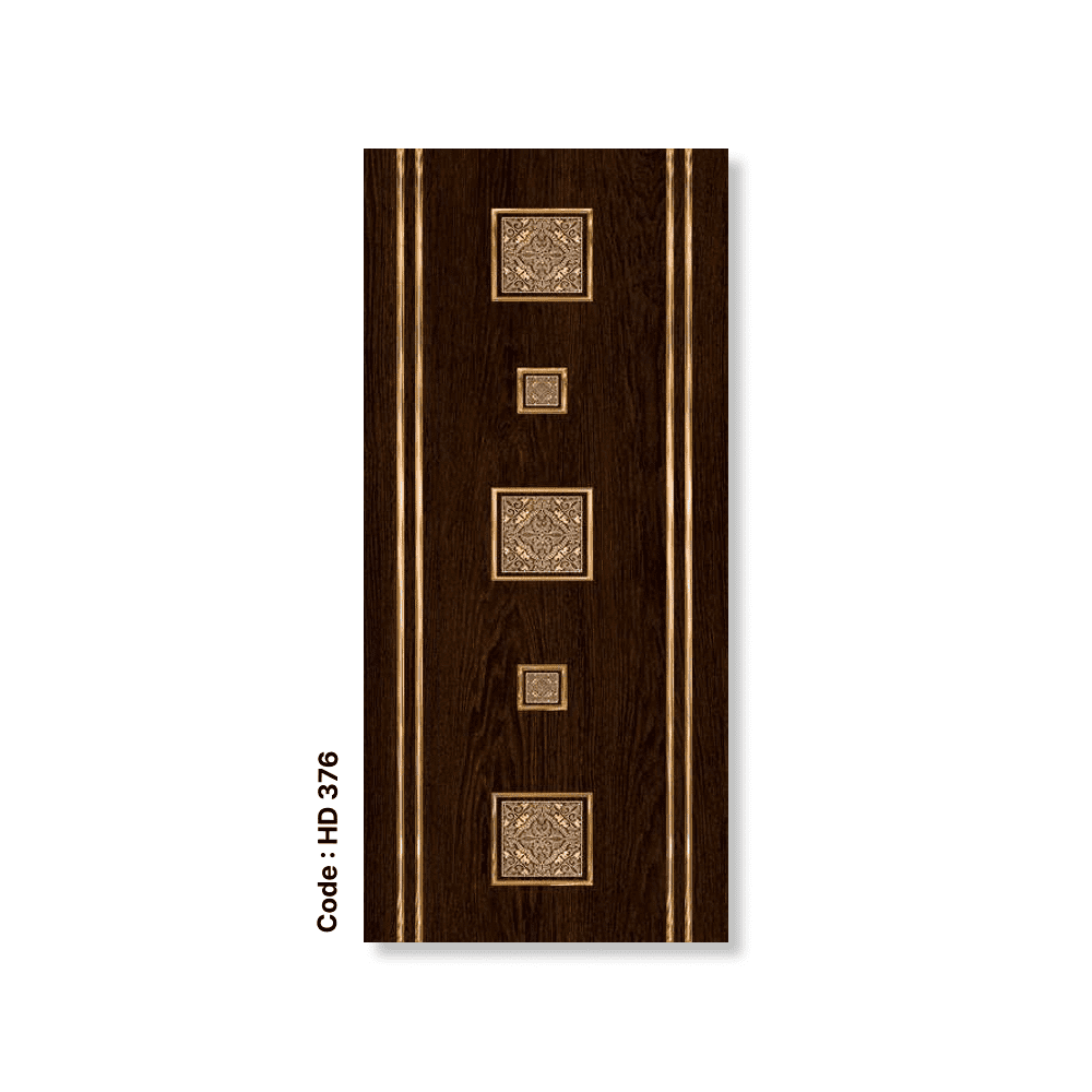 Royal Medallion Stripe Laminated HD Door – Code HD 376