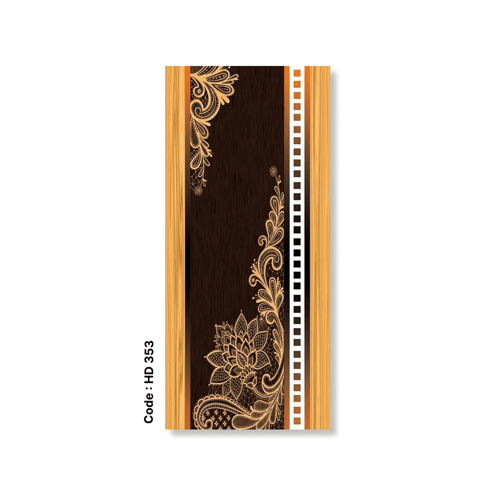 Royal Mehndi Art Laminated HD Door – Code HD 353