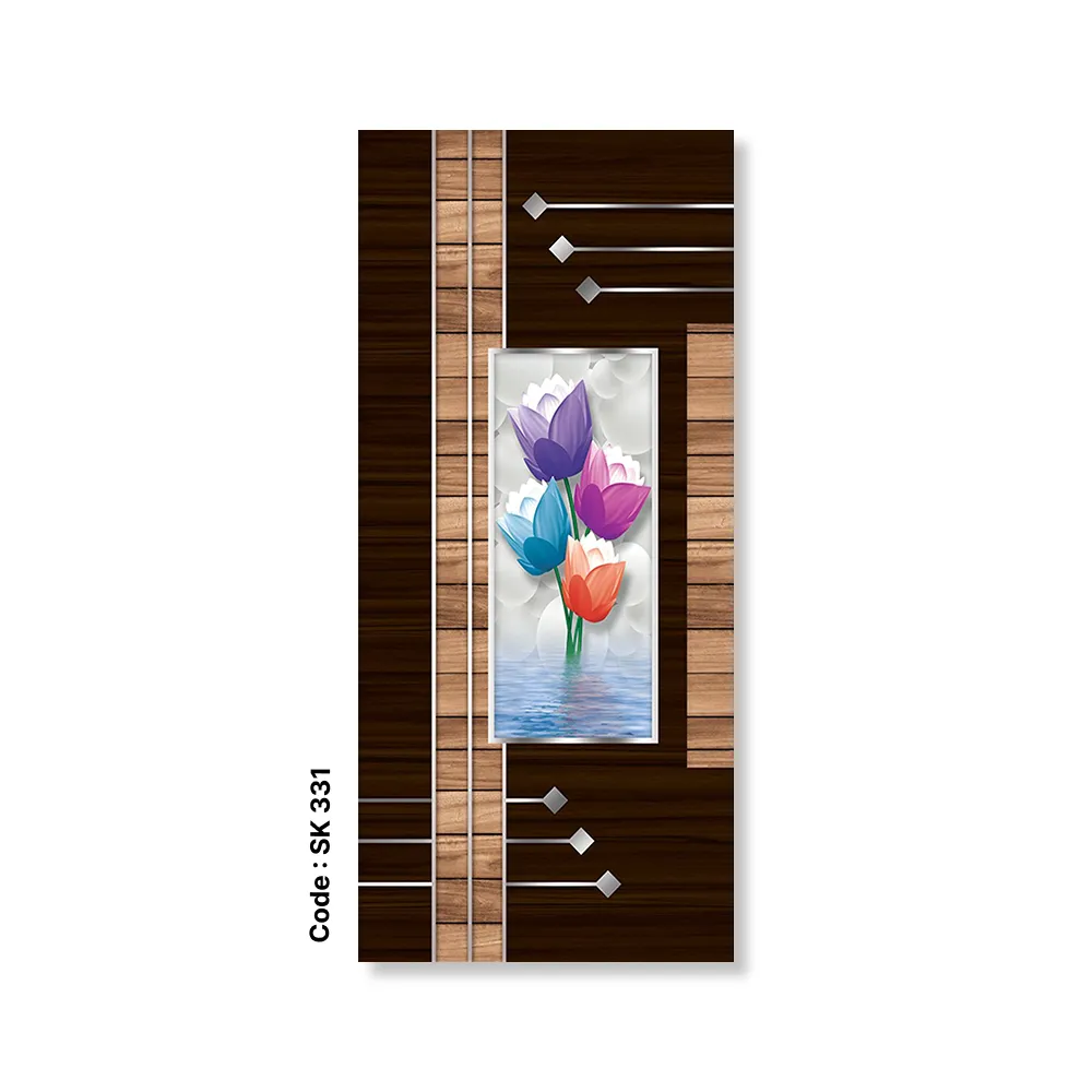 Tulip Glow Lamination German Door – Code SK 331