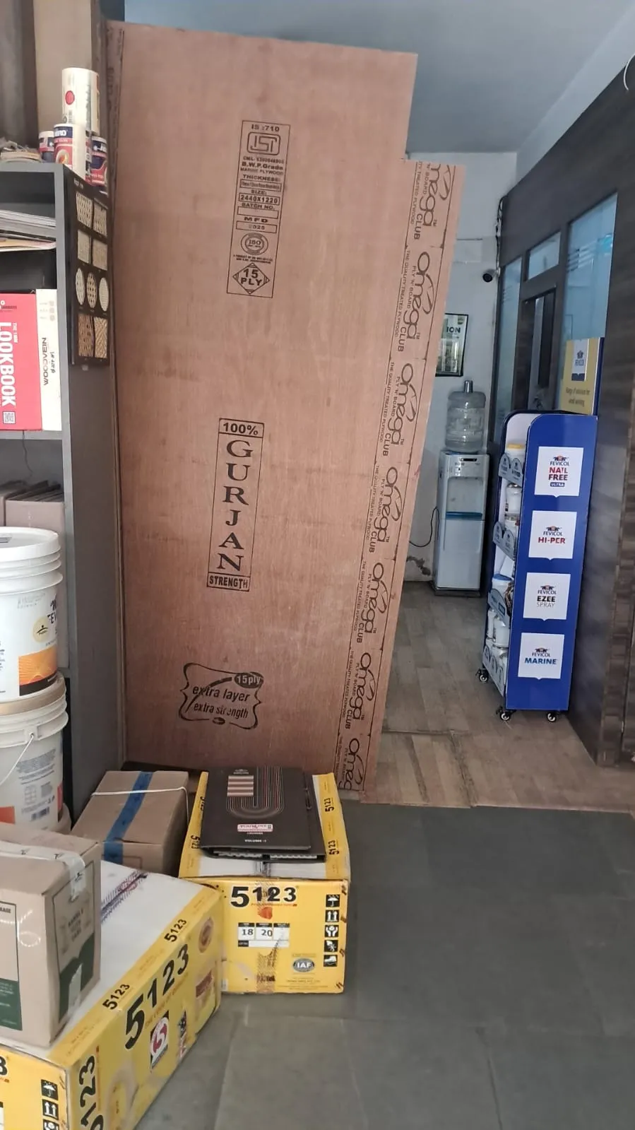 Omega Club 100% Gurjan 15 Ply Plywood 19 mm Per Sq ft 105 rs