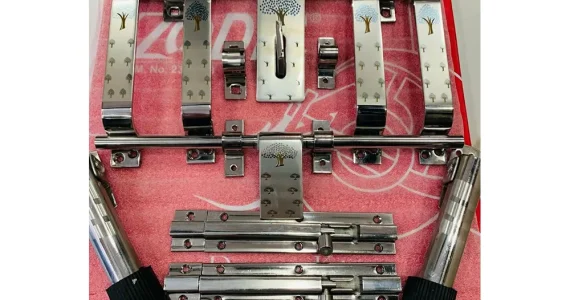 Premium Stainless Steel Aldrop Door Kit Tree Design